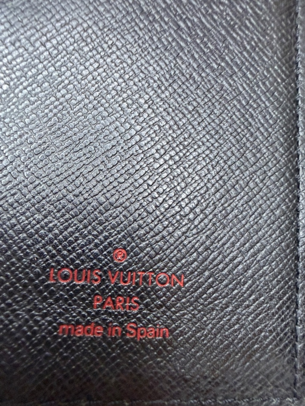 Louis Vuitton Black Epi Leather Small Agenda Cover - Picture 2 of 10